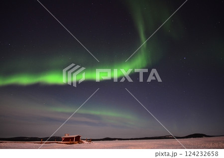 Inari, Finland, is located within the Arctic Circle and has a high chance of seeing the Northern Lights. Inari, Finland, is located within the Arctic Circle and has a high chance of seeing the Northern Lights. 124232658