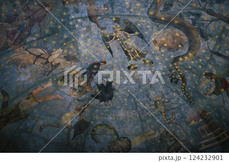 スペイン・サラマンカ大学の古代星座図 スペイン・サラマンカ大学の古代星座図 124232901
