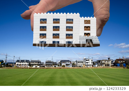 空地にマンション 空地にマンション 124233329