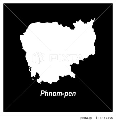 map of Phnom Penh, Cambodia map of Phnom Penh, Cambodia 124235350