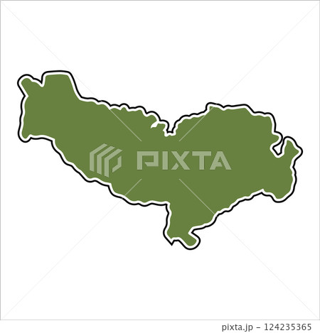 Vientiane map design 124235365