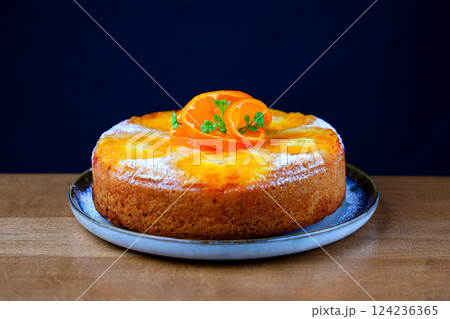 Delicious Homemade Mandarin Pie Easy and Aromatic Citrus Dessert Delicious Homemade Mandarin Pie Easy and Aromatic Citrus Dessert 124236365