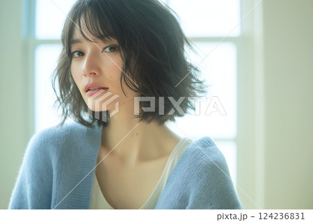 爽やかな美人女性「AI生成画像」 124236831