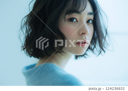 爽やかな美人女性「AI生成画像」 124236832