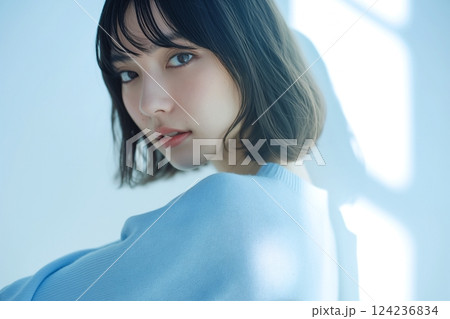 爽やかな美人女性「AI生成画像」 124236834