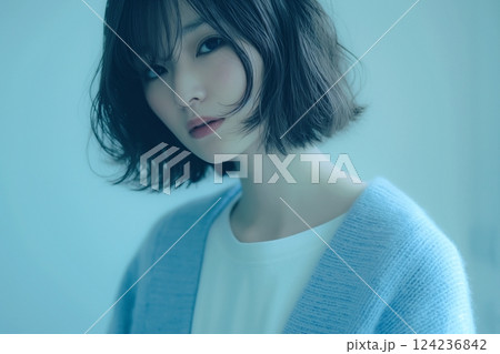 爽やかな美人女性「AI生成画像」 124236842