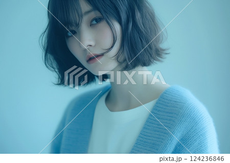 爽やかな美人女性「AI生成画像」 124236846