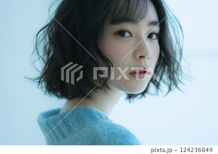 爽やかな美人女性「AI生成画像」 124236849