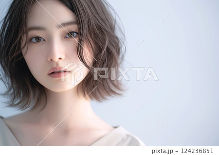爽やかな美人女性「AI生成画像」 124236851