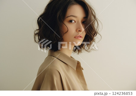 爽やかな美人女性「AI生成画像」 124236853