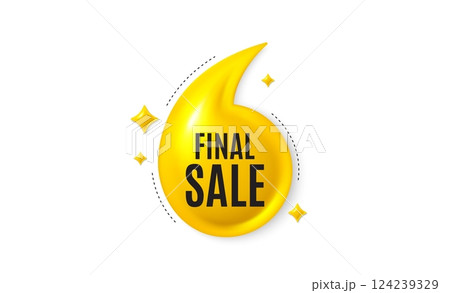 Offer 3d quotation banner. Final Sale tag. Special offer price sign. Advertising Discounts symbol. Final sale quote message. Yellow quotation comma banner. Vector Offer 3d quotation banner. Final Sale tag. Special offer price sign. Advertising Discounts symbol. Final sale quote message. Yellow quotation comma banner. Vector 124239329