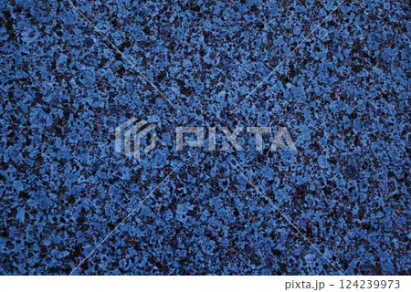 Red granite with black spots 124239973