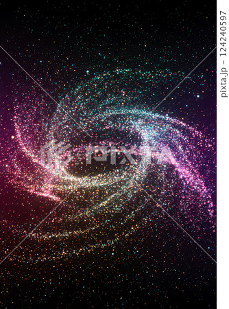 繊細な粒子のテクスチャ背景 124240597