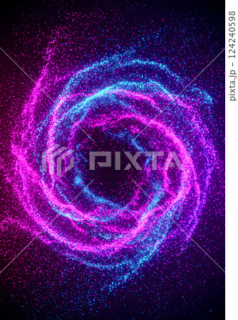 繊細な粒子のテクスチャ背景 124240598