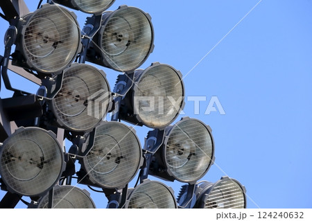 スタジアムの照明施設　イメージ 124240632