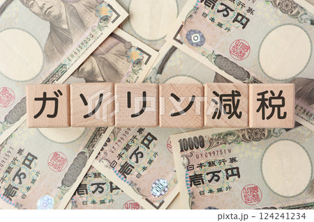 ガソリン減税に関するイメージ ガソリン減税に関するイメージ 124241234