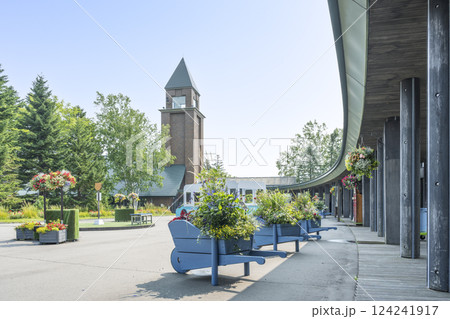 東口ゲートの植栽 滝野すずらん丘陵公園 札幌市 東口ゲートの植栽 滝野すずらん丘陵公園 札幌市 124241917