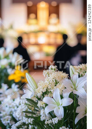 日本のお葬式  日本のお葬式  124242189