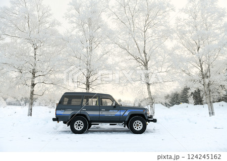 北海道 樹氷の朝 北海道 樹氷の朝 124245162