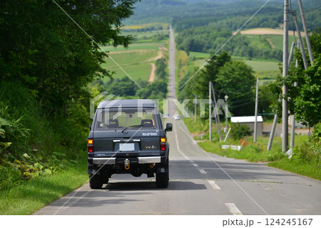 北海道 夏ジェットコースターの路 北海道 夏ジェットコースターの路 124245167