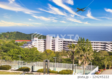 伊豆高原に広がる美しい街並み 124245222