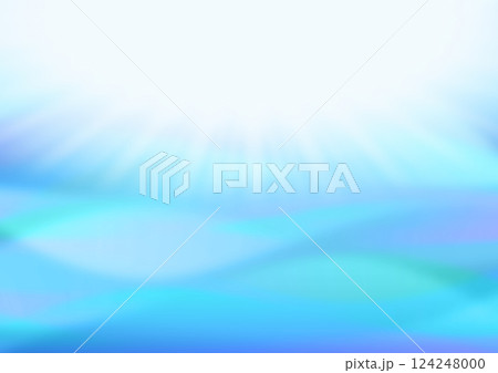 ウェーブと光の背景 124248000