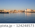 船橋港親水公園からの朝の景色 124248573
