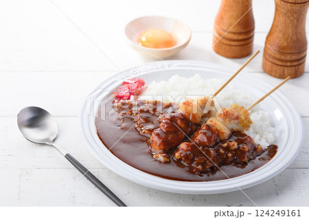 焼き鳥カレー 焼き鳥カレー 124249161