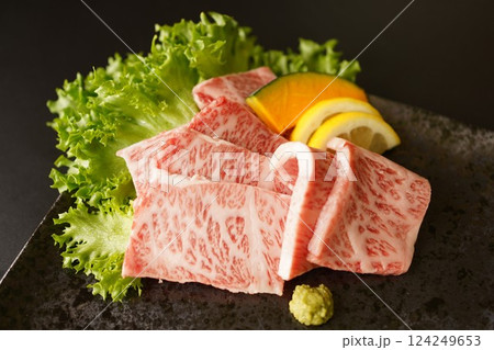 黒毛和牛カルビ 焼肉用 黒毛和牛カルビ 焼肉用 124249653