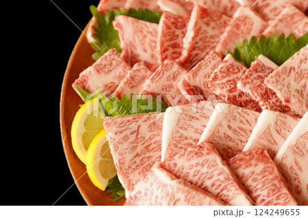 黒毛和牛カルビ　焼肉用 124249655