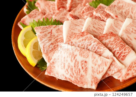 黒毛和牛カルビ 焼肉用 黒毛和牛カルビ 焼肉用 124249657