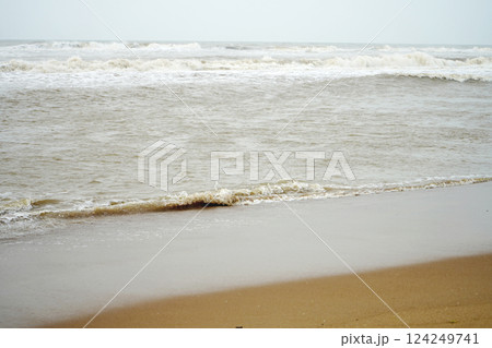 Puri Sea Beach and Sea Wave 124249741