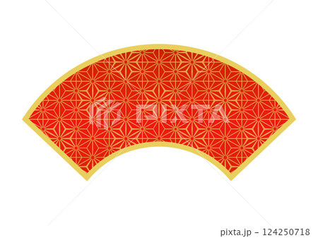 和柄の背景 124250718