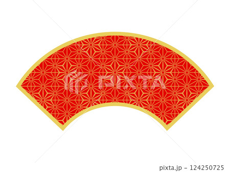 和柄の背景 124250725