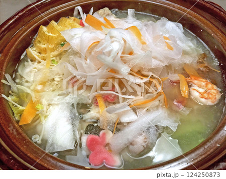 北海道山海の幸しお鍋　海鮮鍋 124250873