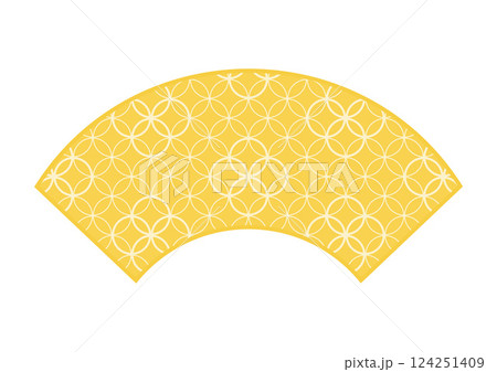 和柄の背景 124251409