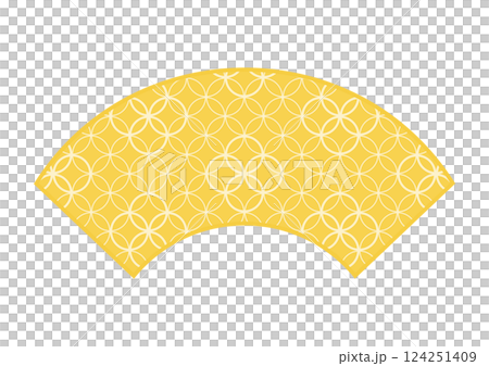 和柄の背景 124251409