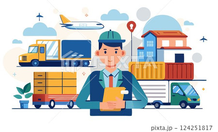 Acts as an intermediary between shippers and carriers to facilitate efficient freight transportation. Acts as an intermediary between shippers and carriers to facilitate efficient freight transportation. 124251817