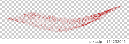 Separate red crayon brush strokes on transparent background Separate red crayon brush strokes on transparent background 124252043