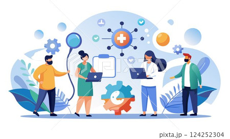 Collaborates with medical staff to ensure smooth operations and efficient patient care. 124252304