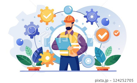 Collaborates with management to investigate accidents and implement corrective actions. 124252705