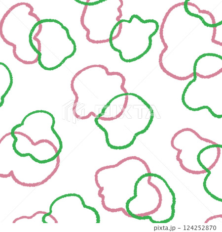 シンプルなフワッと線の背景イラスト23 シンプルなフワッと線の背景イラスト23 124252870
