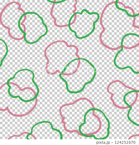 シンプルなフワッと線の背景イラスト23 シンプルなフワッと線の背景イラスト23 124252870