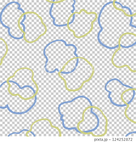 シンプルなフワッと線の背景イラスト21 シンプルなフワッと線の背景イラスト21 124252872