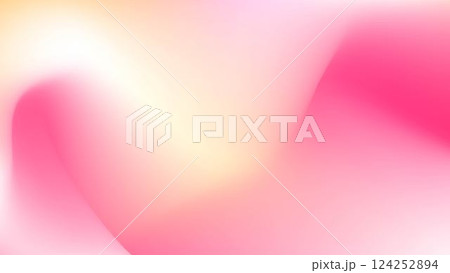 赤のグラデーション背景素材 赤のグラデーション背景素材 124252894