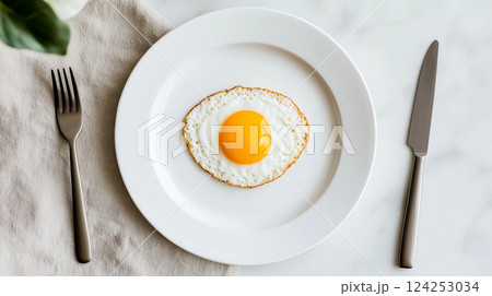 Perfectly Fried Egg 124253034
