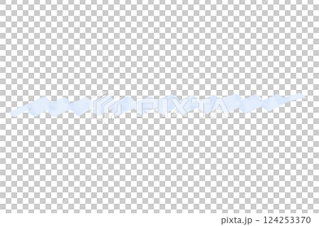 Marker pen-like underline: Light blue watercolor style Marker pen-like underline: Light blue watercolor style 124253370