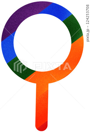 LGBTQ Gender Symbols Rainbow Icons for Diversity and Inclusion 124253708