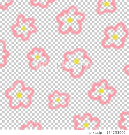 Pastel floral background illustration 5 Pastel floral background illustration 5 124253902