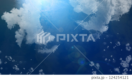 水中 海 背景 underwater background 水中 海 背景 underwater background 124254121